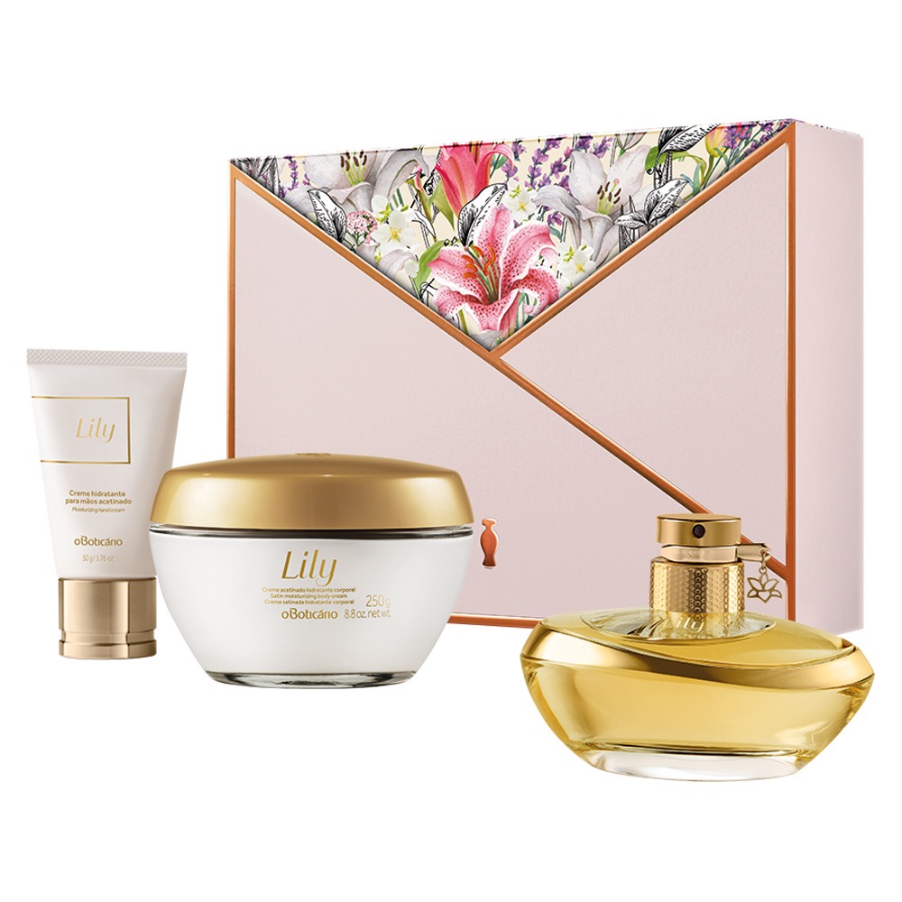 Kit presente Lily - Com 3 produtos