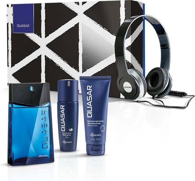 Kit Quasar Namorados O Botic Rio Com Fone De Ouvido 4 Prod R