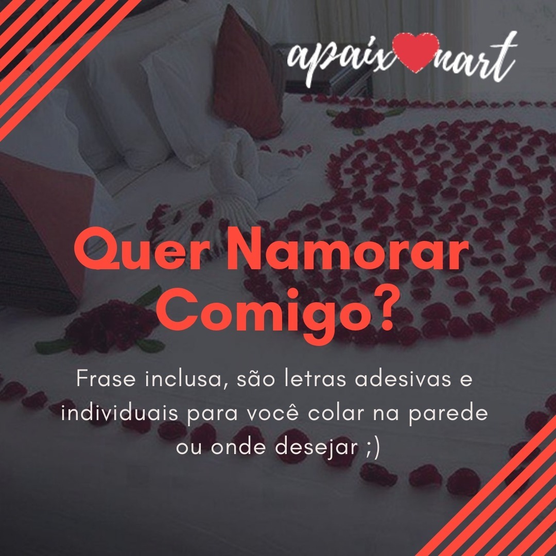 Quer namorar comigo?