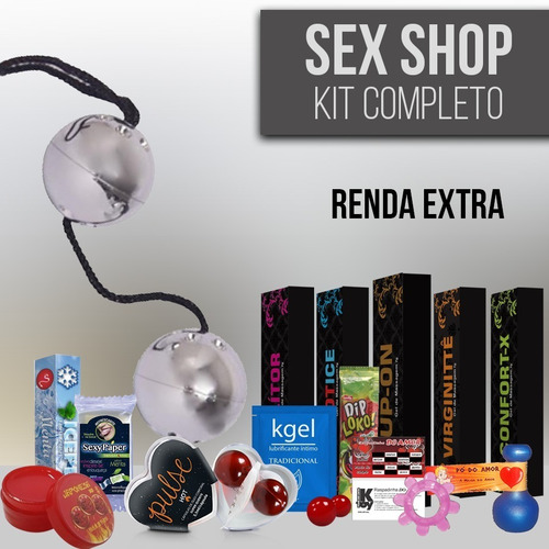 Kit Sexshop 25un Bolinha Do Pompoar Prosdutos Eroticos R 12282 Em 