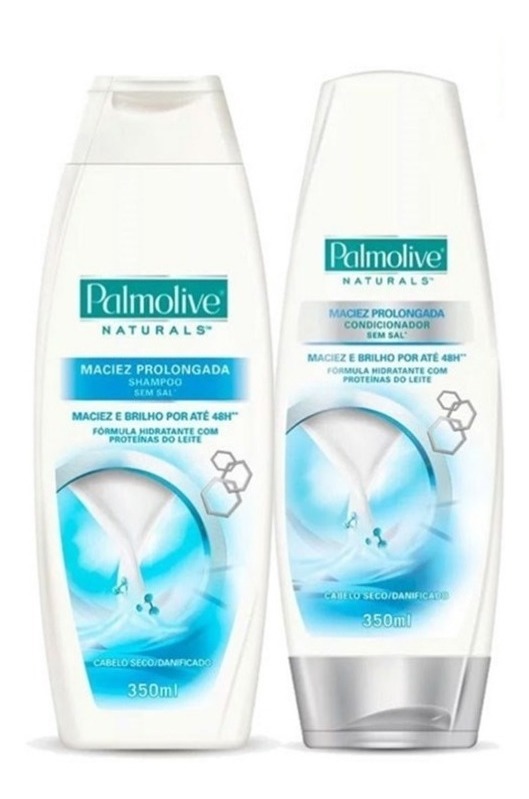 Kit Shampoo E Condicionador Maciez Prolongada Palmolive - R$ 30,86 ...