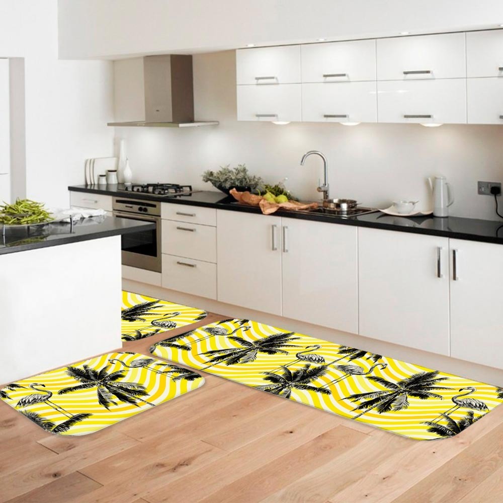 Kit Tapete De Cozinha Flamingos Amarelo Nico R 89 90 Em Mercado Kit Tapete De Cozinha Flamingos Amarelo Nico R 89 90 Em Mercado