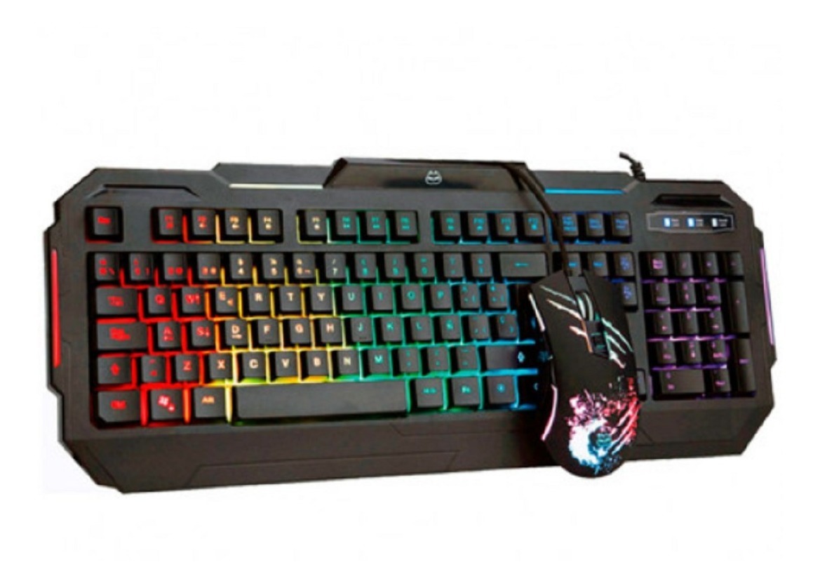 Kit Teclado Y Mouse Halion Gamer Tornado Ha-818c Rgb - S/ 130,00 en Mercado  Libre