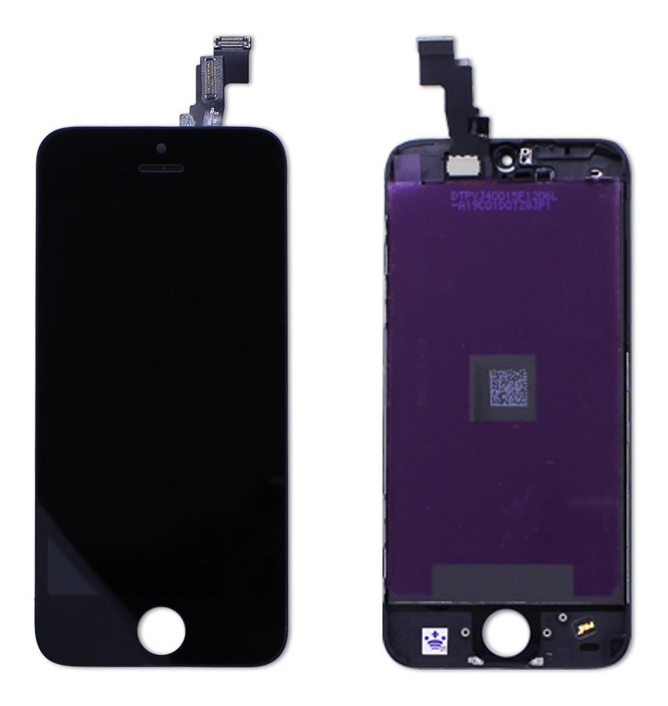 Kit Tela Touch Display + Carcaça iPhone 5 / 5s / 5c