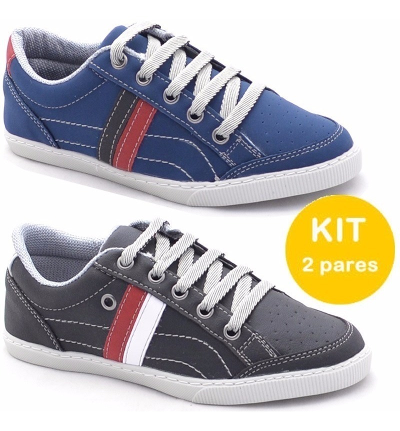 Kit Tenis Sapatenis Infantil Masculino Promocao - R$ 99,99 em Mercado Livre