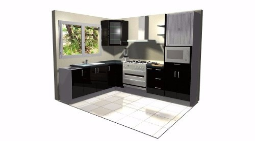 Kitchen draw diseño y plano de cocinas integrales 600.00 en ...