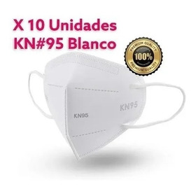 Kn95 Con Certificado Barbijo X10 Unidades Importado