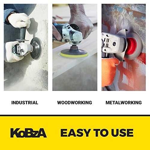KoBzA 60 Pieces 5 Inch 8 Holes Sanding Discs Hook and Loop Sandpaper Backing 10 of 40//60//80//120//180//240 Grit Optimal Set Sandpaper Assortment for Random Orbital Sander Pads