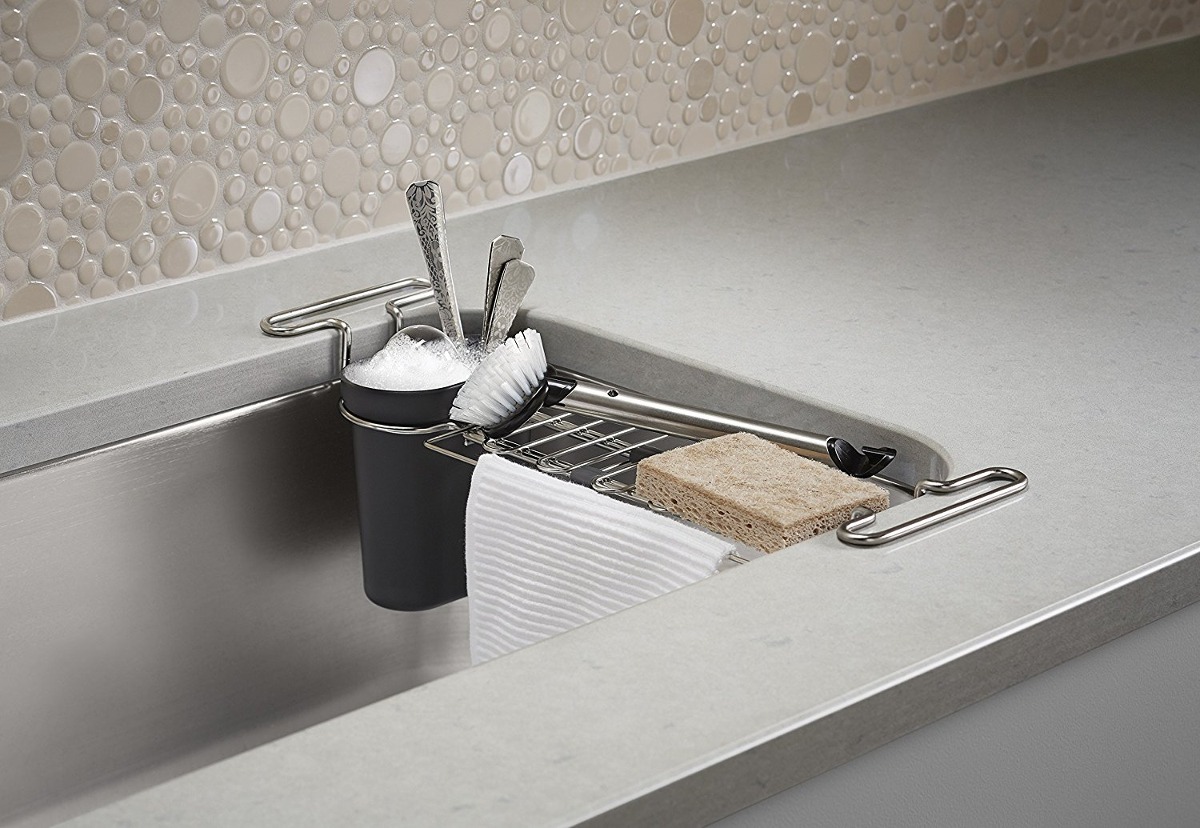 chr kitchen sink utility rack