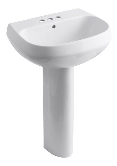 Kohler Wellworth Pedestal De Lavatorio Con Centro De 10 C