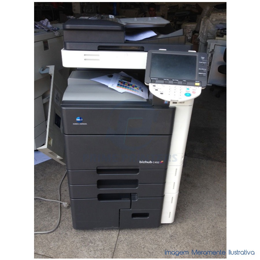 Konica Minolta Bizhub C452 Multifuncional Color Usada C 452 - R$ 10.500,00 em Mercado Livre