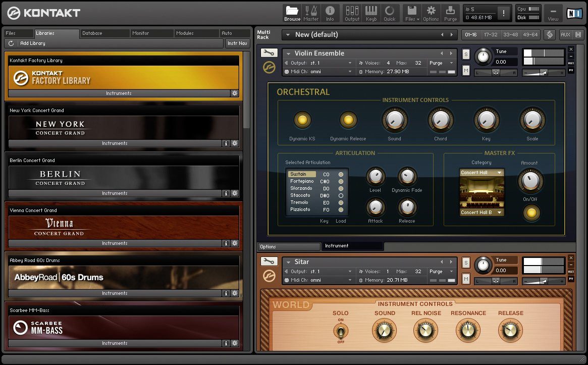 Violin kontakt. Native instruments Kontakt 5. Native instruments Kontakt Factory Library. Плагин Kontakt VST. VST библиотеки для Kontakt 7.