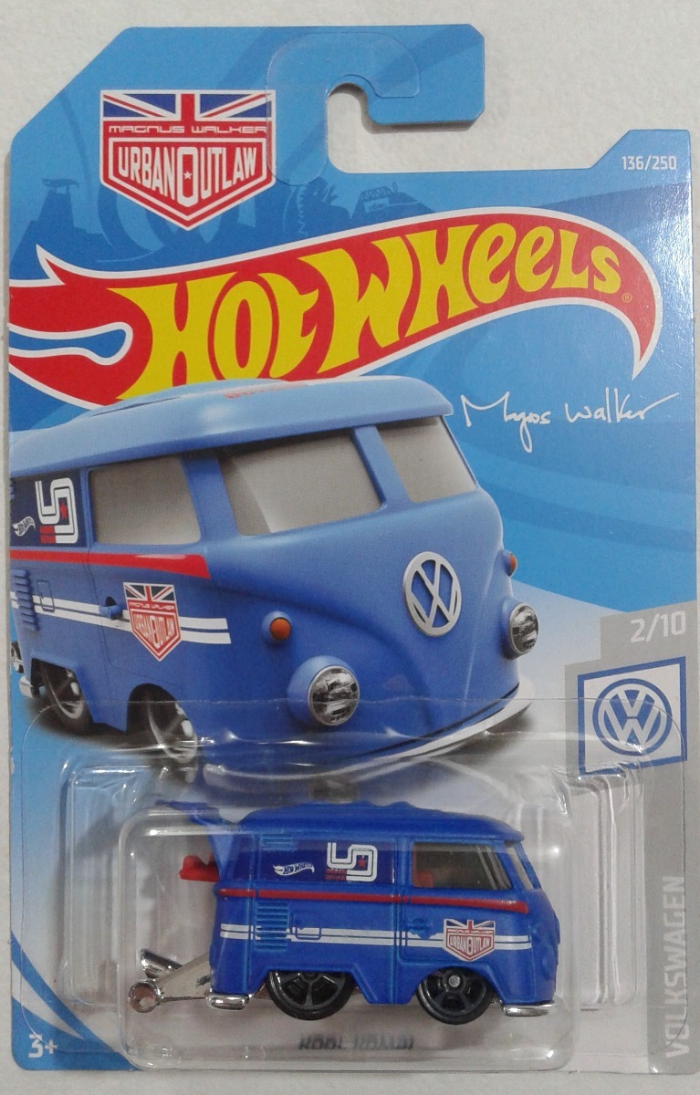 Hot Wheels 2019 Volkswagen series KOOL KOMBI Magnus Walker 2/10 136/250 blue