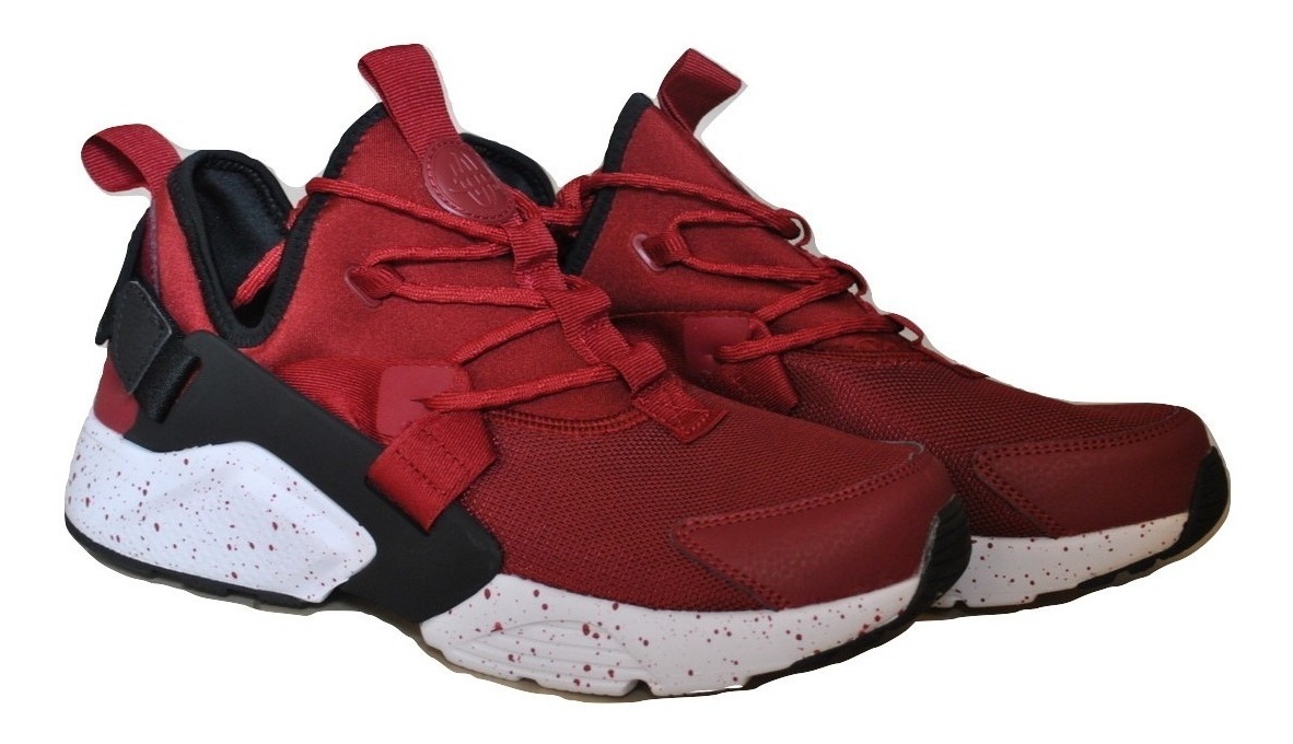 Kp3 Zapatos Caballeros Nike Air Huarache City Vino Tinto - Bs. 203.000,00  en Mercado Libre