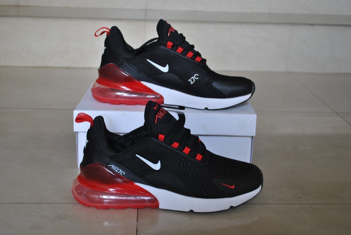 Kp3 Zapatos Caballeros Nike Air Max 270 Negro Rojo 2 Kp3 Zapatos Caballeros Nike Air Max 270 Negro Rojo 2