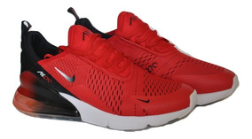 zapatos nike rojo con negro