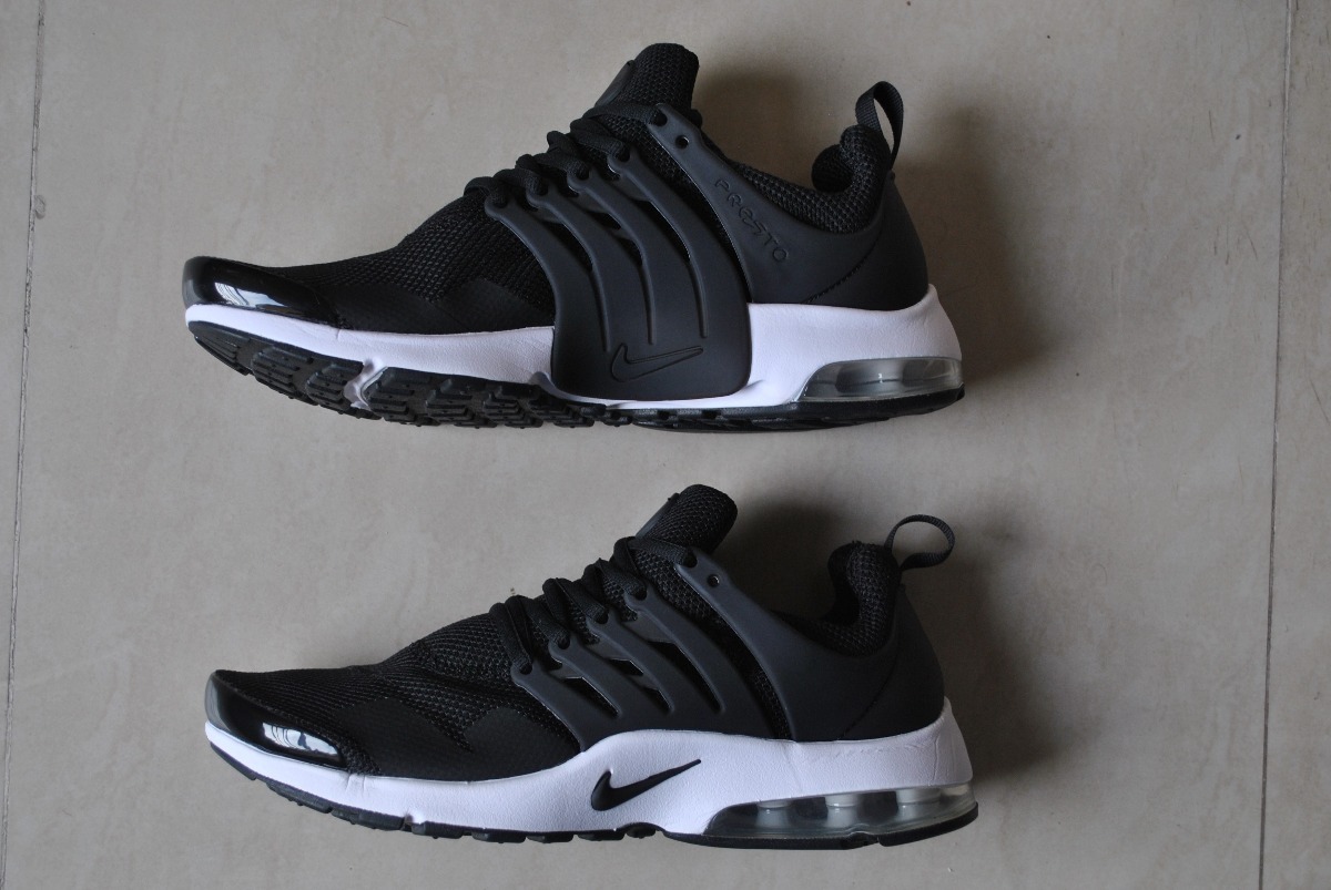 nike presto blanco y negro