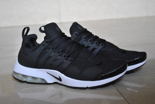 Kp3 Zapatos Nike Air Presto Clasico Negro /blanco