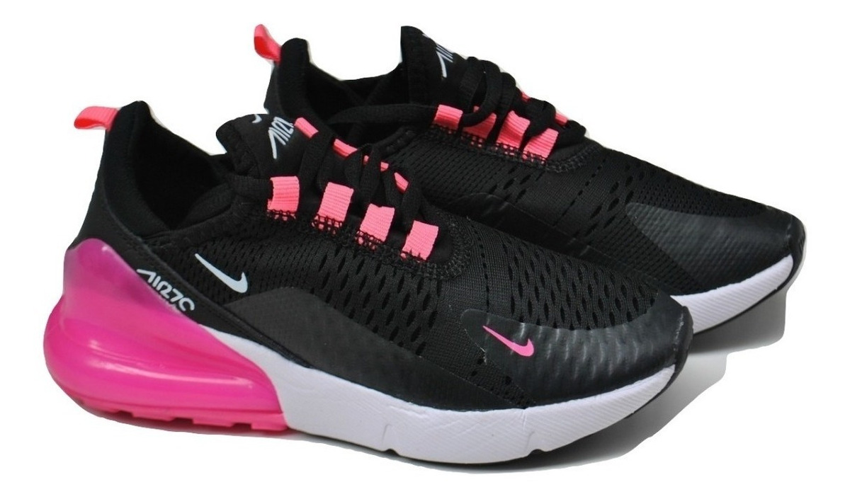 nike negro con fucsia