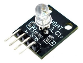 Arduino RGB LED 3 colores 5mm diodo emisor full color LED módulo para 5v ky-016