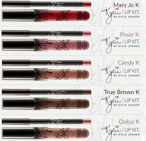 Kylie Jenner Kit Velvetine Matte Liquit Kipstick Gloss