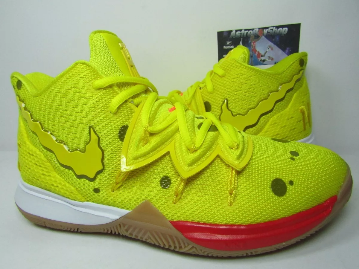 ASTROBOYSHOP | Kyrie Irving 5 Bob Esponja Edition Gs Kids (24.5 Mex)  Astroboyshop - $ 3,250.00