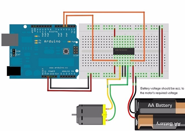 L293d Puente H Para Arduino - $ 28.50 en Mercado Libre 4 pin pwm fan wiring diagram 