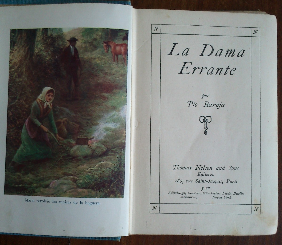 la dama errante baroja