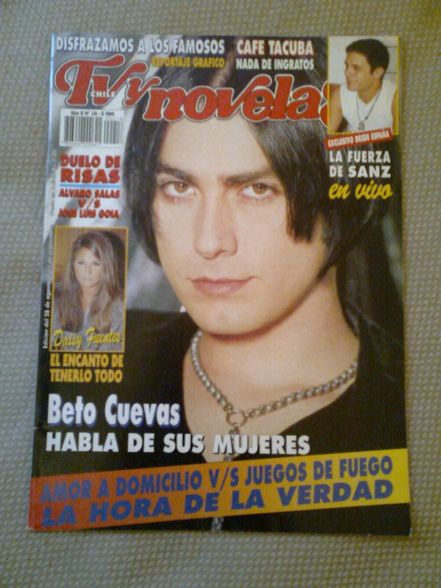La Ley Beto Cuevas Revista Tv Y Novelas Chile Agosto 1995 ... La Ley Beto Cuevas Revista Tv Y Novelas Chile Agosto 1995 ...