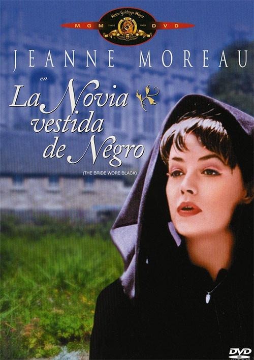 la novia vestía de negro. françois truffaut. dvd - $ 90.00 en