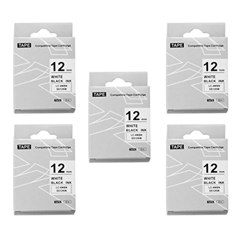 EPSON Ribbon LK-4WBN white//black