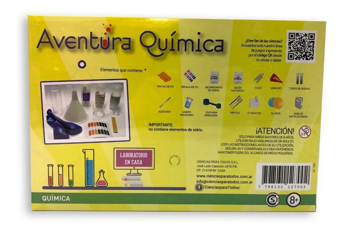 kit de ciencias para niños