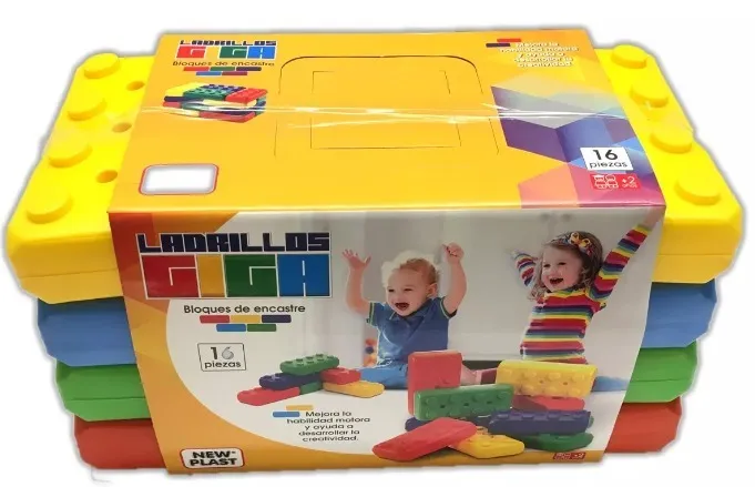 ladrillos de encastre para niños