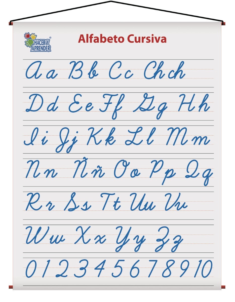 El Abecedario En Letra Cursiva Mayuscula Y Minuscula Para Imprimir Mis 9900