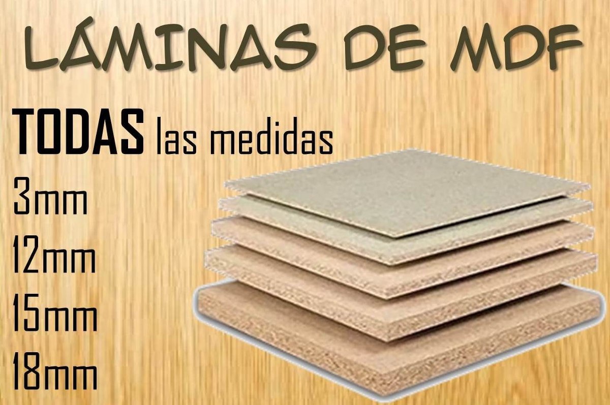 Láminas de mdf precios