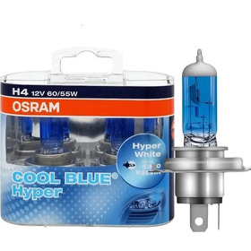 Lampada H4,h7,h1 Osram Cool Blue Hyper Superbranca Farol  