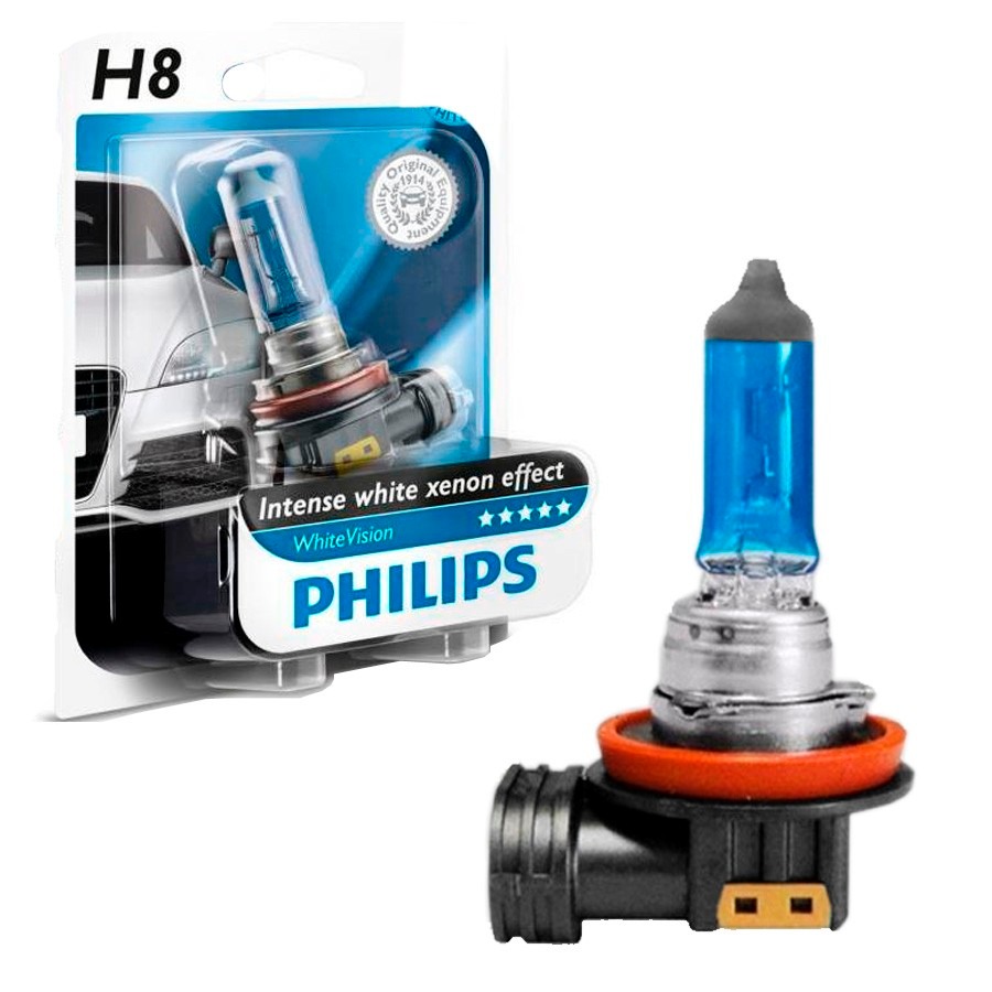 Lampada Philips Blue Vision H8 3700k 12v / 35w (unitário