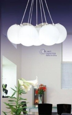 Lampara Colgante 3 Luces Globo Ramillete Comedor Sala Tvf - $ 2.630 ... Lampara Colgante 3 Luces Globo Ramillete Comedor Sala Tvf - $ 2.630 ...