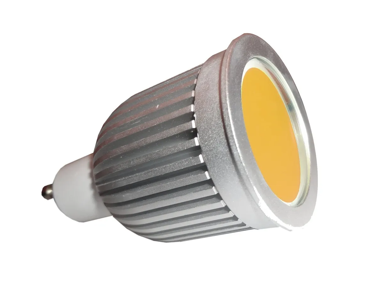 Led Aluminio Lampara 220v Dicroica Frió 3w Calido Gu10 fIYb76ygv