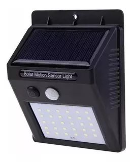 Lampara Energía Solar 20 Leds Sensor Interior Exterior