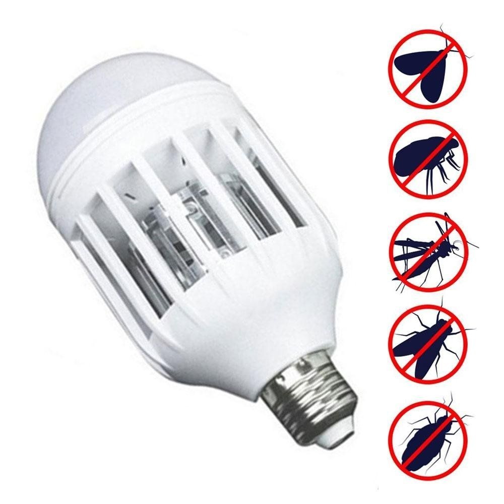 Lampara Mosquitos Moscas E27 Led Mata Insectos Led 12w JTlFK1c