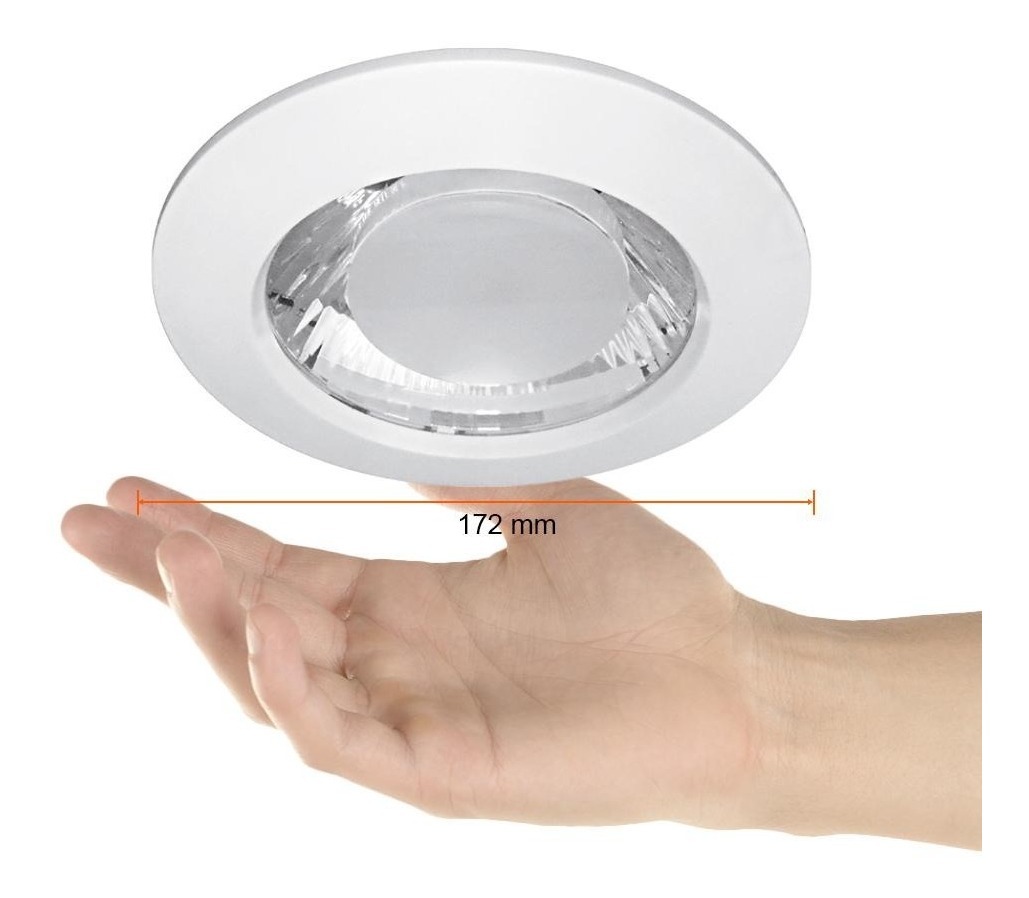 Ydmled 1508 65 B Lampara Led Techo Empotrable 9 W Luz De Día Ydmled-1508/65/b - $ 332.79
