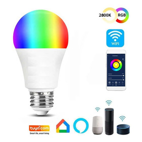 Lámpara Led Wifi Rgb Cct 9w Color Temperatura Smartlife Tuya