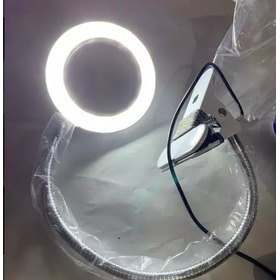 Lámpara Mesa Led Con Lupa Luz  Blanca / Electrónica 