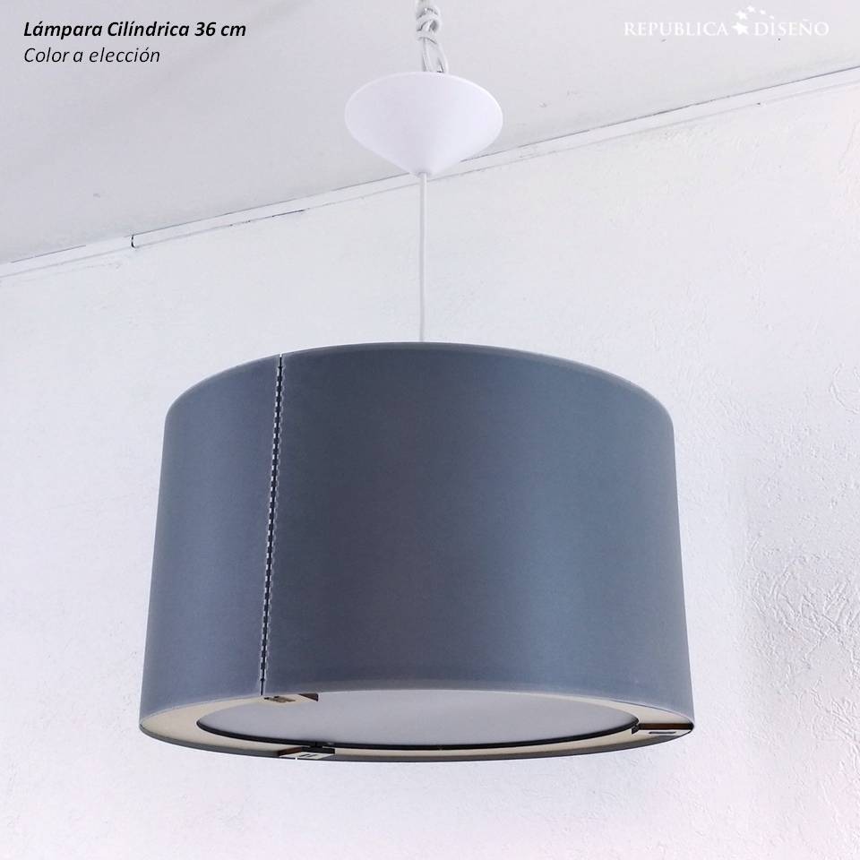 Techo O Cilindro Diseño 36x20cm Lámpara Gris Moderno Elegir b7f6yYg