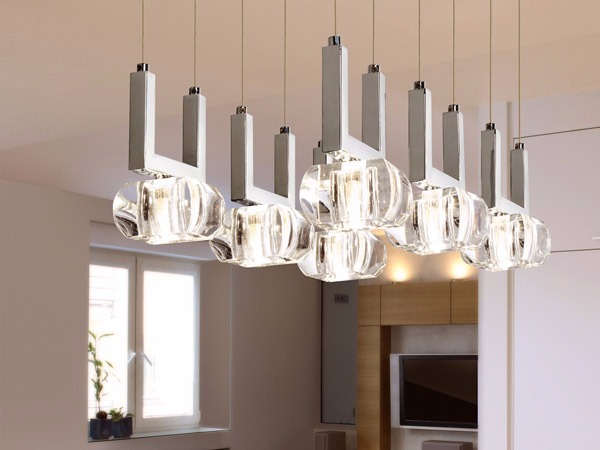 Lamparas Colgantes Vidrio Led Minimalista Living Comedor Dab ... Lamparas Colgantes Vidrio Led Minimalista Living Comedor Dab ...