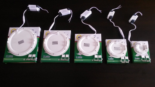 Lamparas led panel tipo spot extraplanas empotrar techo 15w bs ...