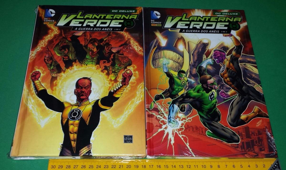 Lanterna Verde Guerra Dos Anéis Volumes 1+ 2 Green Lantern - R$ 80,00 em  Mercado Livre