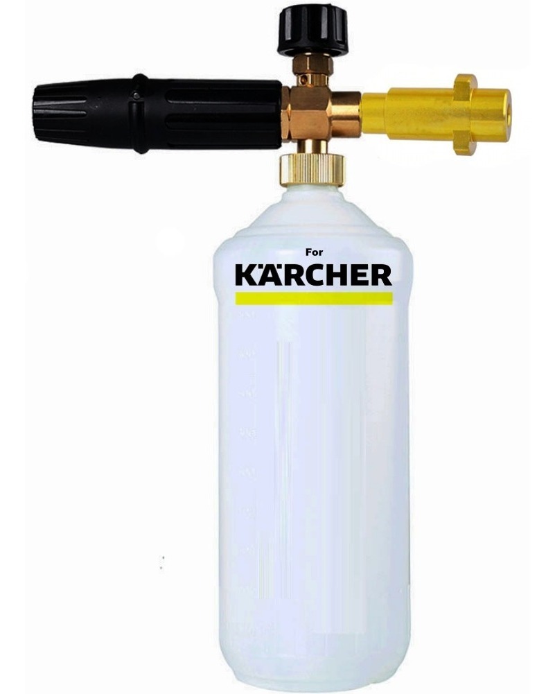 1 L coche champú Kärcher K1 K2 K3 K4 K5 K6 K7 Espuma profesional MTM Lance espuma lanza