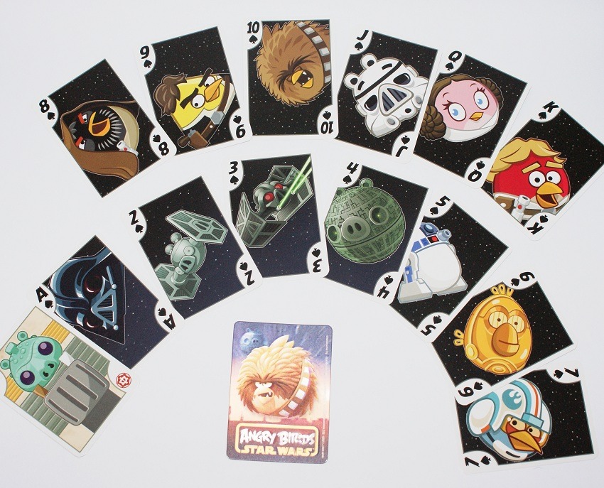 Lata De Cartas De Angry Birds Star Wars Edición De 